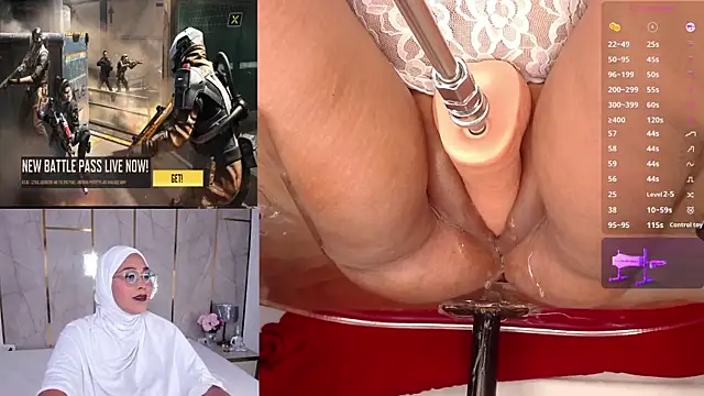 Snapshot of BBWHijab chatting on November 8, 6:13 am BBWHijab online show from November 8, 6:13 am