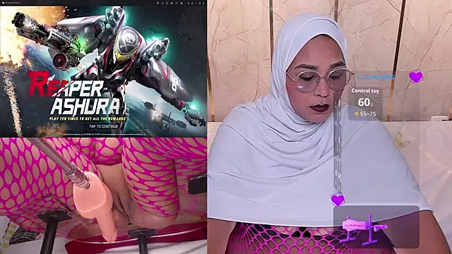 Snapshot of BBWHijab chatting on November 27, 5:31 am BBWHijab online show from November 27, 5:31 am