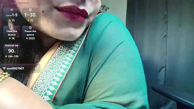 Snapshot of _Lisha_ chatting on October 9, 5:33 pm Lisha online show from October 9, 5:33 pm