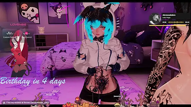 Snapshot of Bowsette_Cami chatting on October 21, 2:51 pm Bowsette Cami online show from October 21, 2:51 pm