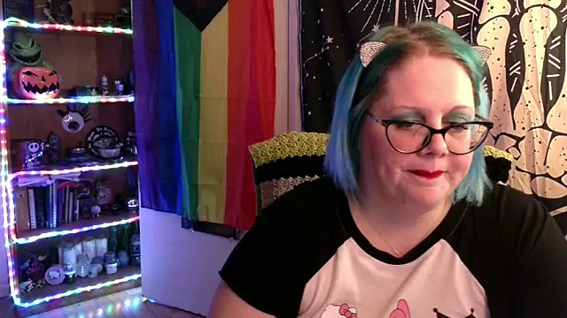 Snapshot of Kinky_Witch chatting on December 3, 4:09 am Kinky Witch online show from December 3, 4:09 am