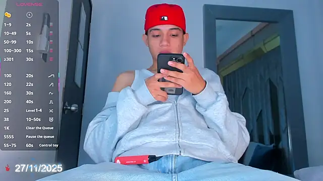 Sebax Young online show from November 27, 8:55 pm