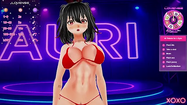 Auri Hikaru online show from October 2, 4:47 pm