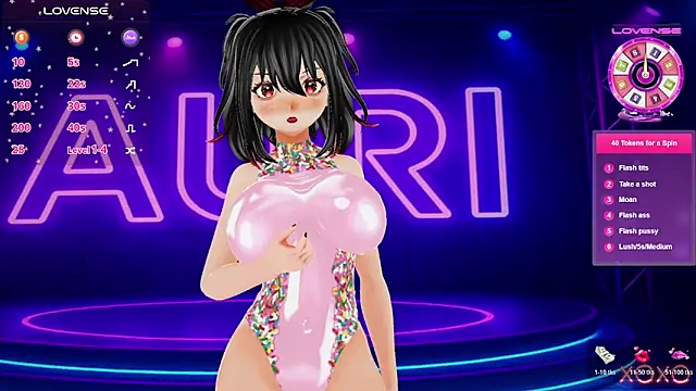 Auri Hikaru online show from November 4, 1:10 pm