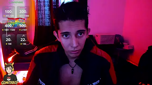 Snapshot of gomitaboy_1 chatting on December 1, 7:41 pm gomitaboy 1 online show from December 1, 7:41 pm