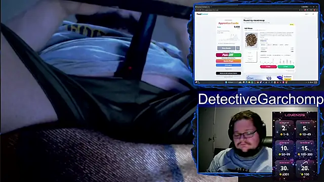 Snapshot of DetChompy chatting on May 1, 5:23 am DetChompy online show from May 1, 5:23 am