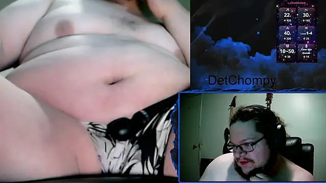 Snapshot of DetChompy chatting on May 24, 3:00 am DetChompy online show from May 24, 3:00 am