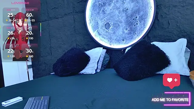 AbrilPeach online show from February 7, 8:34 pm