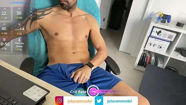 Snapshot of _Jota25_ chatting on August 9, 3:23 am Jota25 online show from August 9, 3:23 am