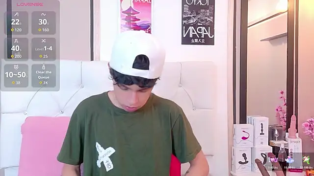 Axel  Evans online show from January 16, 1:04 pm