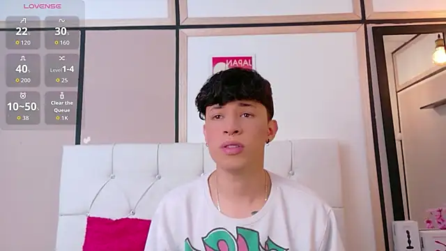 Axel  Evans online show from April 13, 1:05 pm