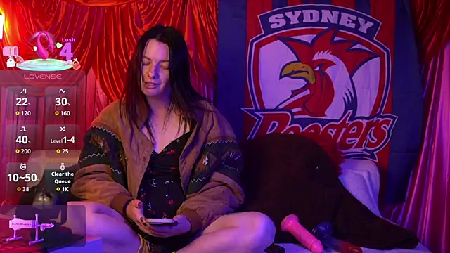 Snapshot of Sookie_Soxxxe chatting on October 22, 11:21 am Sookie Soxxxe online show from October 22, 11:21 am