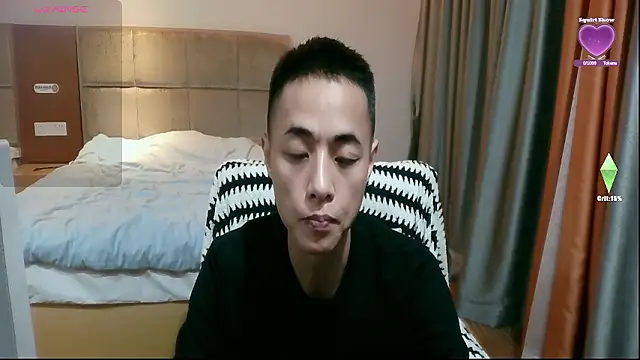 Snapshot of Tsia-Die chatting on January 19, 8:07 am Tsia-Die online show from January 19, 8:07 am