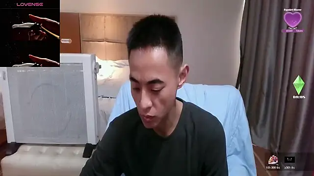 Snapshot of Tsia-Die chatting on March 2, 4:58 am Tsia-Die online show from March 2, 4:58 am