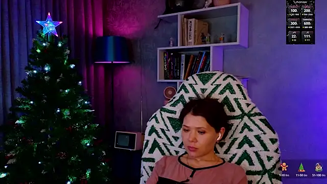 Snapshot of MyLittleGali chatting on December 29, 8:55 am MyLittleGali online show from December 29, 8:55 am