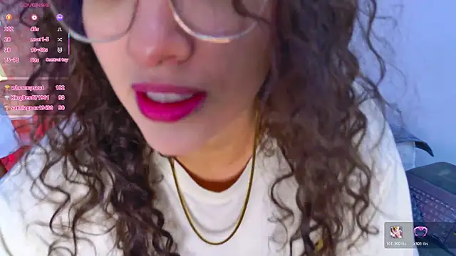 Angelique Angell online show from April 13, 8:03 pm