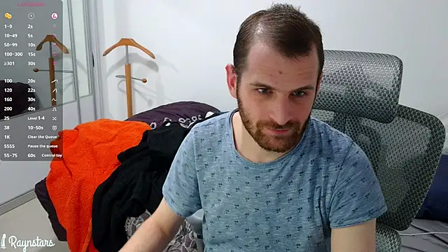 raynstars online show from December 21, 7:10 pm