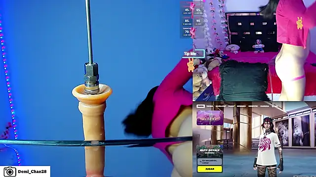 demi chan online show from April 7, 7:31 am