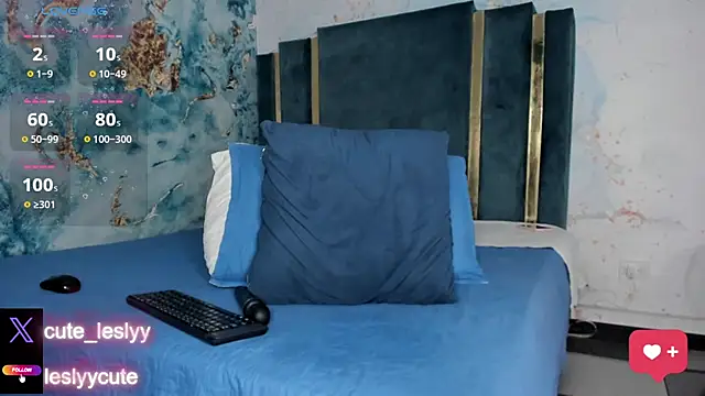 lesly cutee online show from April 14, 3:40 pm