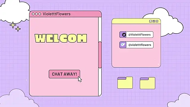 violetttflowers online show from February 21, 2:01 am