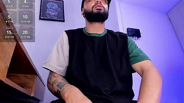 Snapshot of Noah_devil_ chatting on January 10, 2:46 am Noah devil online show from January 10, 2:46 am