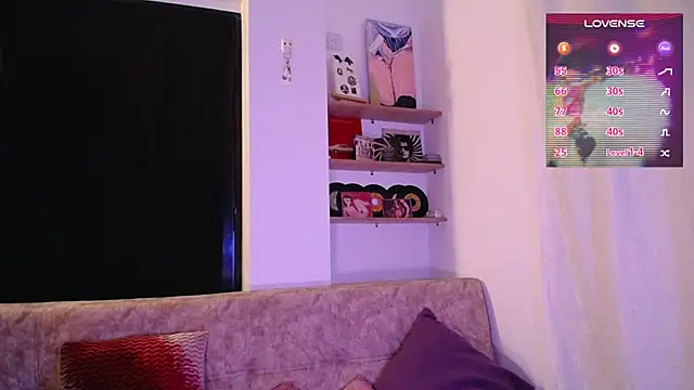 dark  nymph online show from April 22, 4:48 am