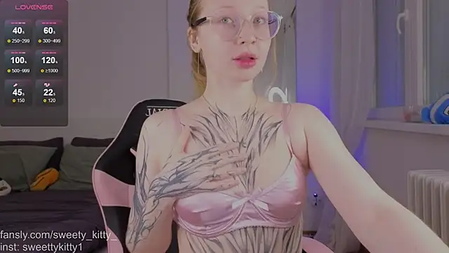 sweettykitty online show from April 3, 1:53 pm