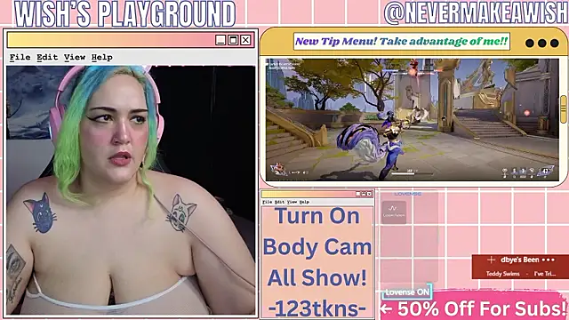 nevermakeawish online show from February 19, 5:31 pm