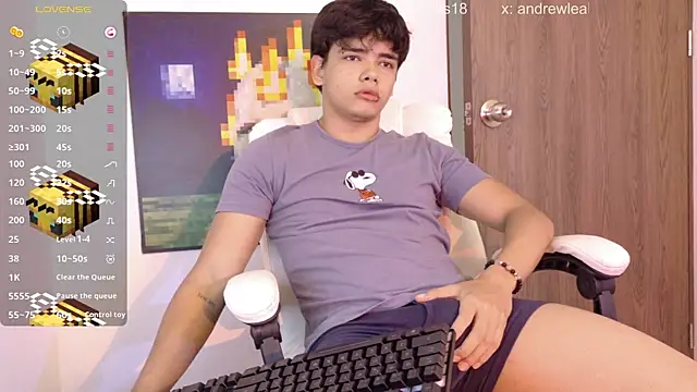 an drew18 online show from February 27, 1:33 pm