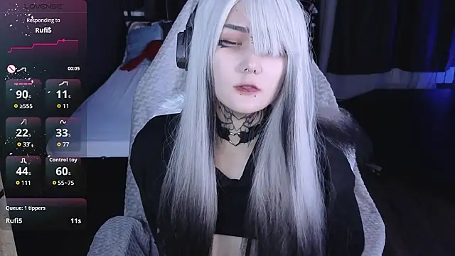 GothXRaven online show from February 18, 3:52 pm