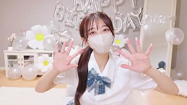 Yuna-ch online show from October 12, 9:47 pm