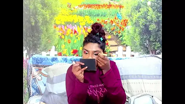 Snapshot of indianmystica694u chatting on October 12, 7:29 am indianmystica694u online show from October 12, 7:29 am