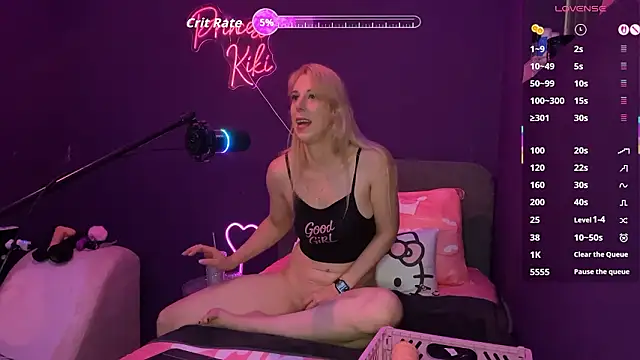 PrincessKikiZa online show from February 19, 7:43 pm