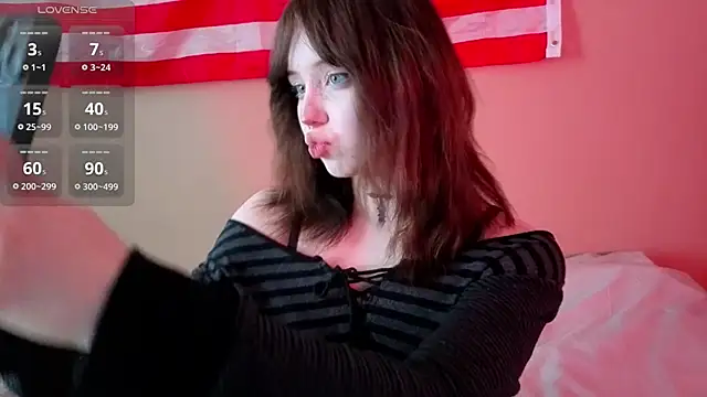 Snapshot of RileyVice chatting on February 19, 8:10 am RileyVice online show from February 19, 8:10 am