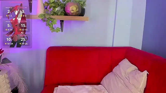 Cristalfoxy  online show from April 12, 8:25 pm