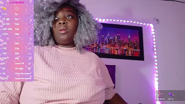 ebony NeighborMoans online show from April 13, 6:35 pm