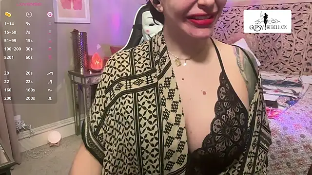 Snapshot of Gypsy_Rebellion chatting on March 13, 2:29 am Gypsy Rebellion online show from March 13, 2:29 am
