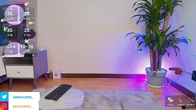 samucamx  online show from November 11, 1:16 am