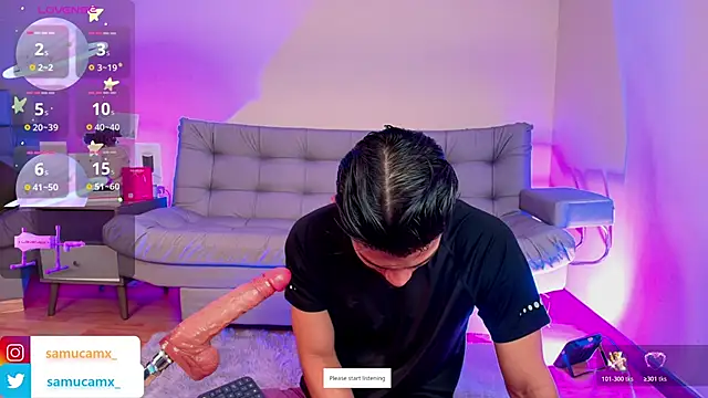 samucamx  online show from March 19, 2:26 am