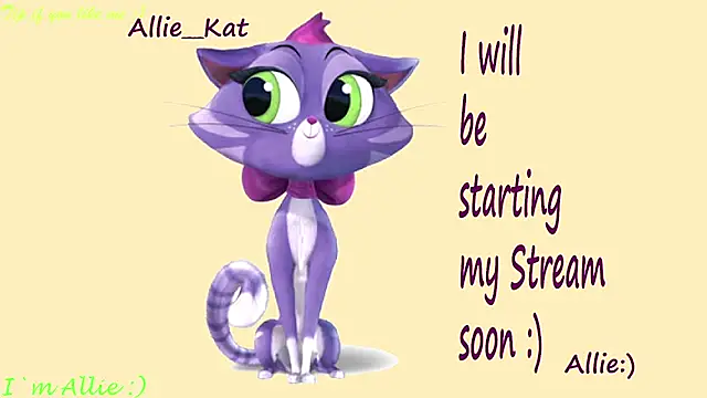 Snapshot of Allie_Kat chatting on May 30, 6:49 pm Allie Kat online show from May 30, 6:49 pm