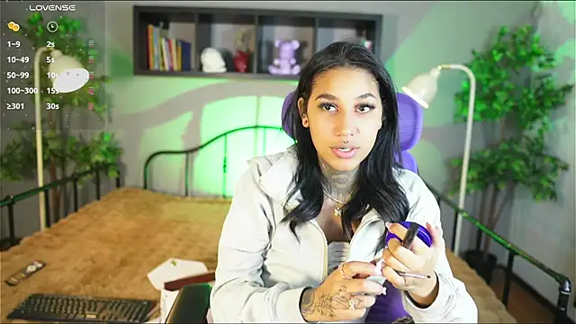 Snapshot of Anaya_olyx chatting on October 16, 6:47 am Anaya olyx online show from October 16, 6:47 am