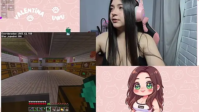 valentinauwu online show from March 24, 4:06 am