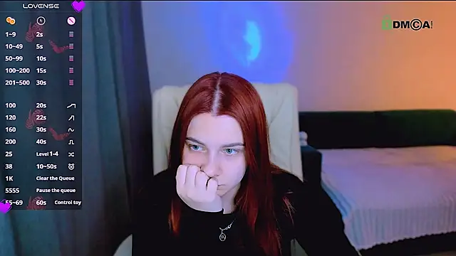 red  dizzy online show from January 14, 8:58 pm