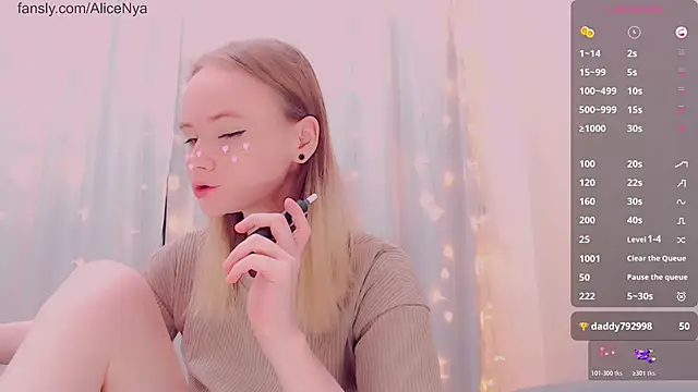 AliceNya cute online show from January 17, 5:01 am