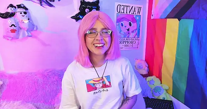 Snapshot of NekoWaifu chatting on October 23, 1:10 pm NekoWaifu online show from October 23, 1:10 pm