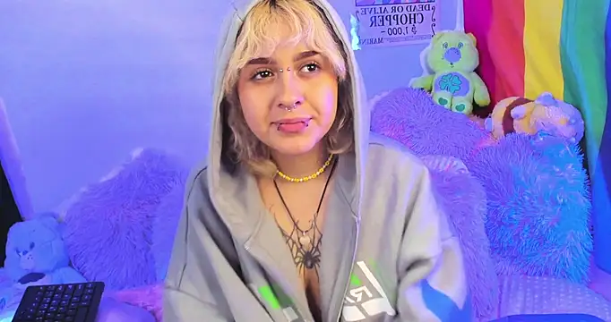 Snapshot of NekoWaifu chatting on November 8, 12:11 am NekoWaifu online show from November 8, 12:11 am