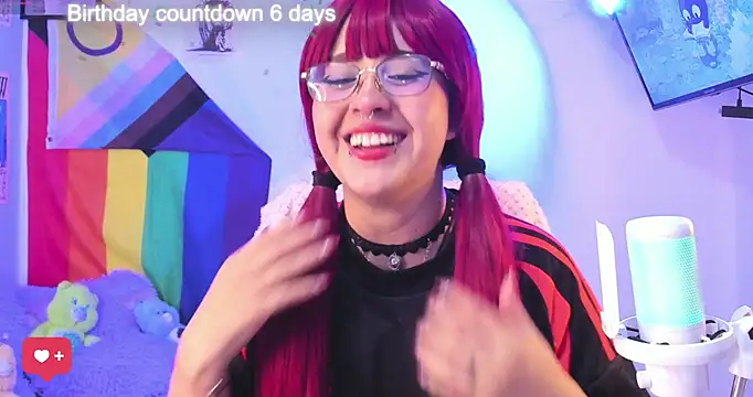 Snapshot of NekoWaifu chatting on November 15, 1:51 pm NekoWaifu online show from November 15, 1:51 pm