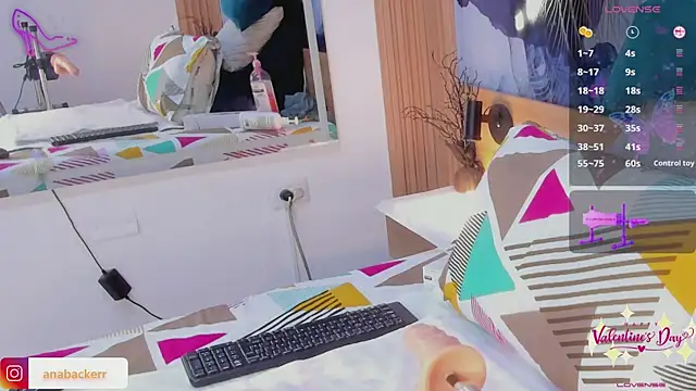 Anabacker01 online show from February 10, 7:51 pm