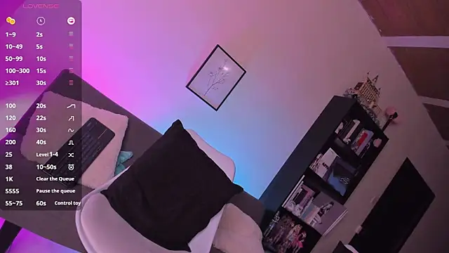 Snapshot of QueenAri_ chatting on October 8, 10:51 pm QueenAri online show from October 8, 10:51 pm