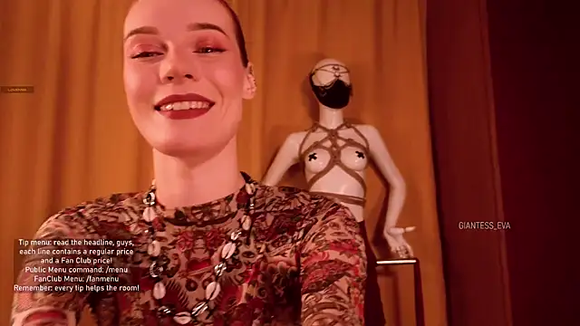 Snapshot of Giantess_Eva chatting on October 22, 5:13 pm Giantess Eva online show from October 22, 5:13 pm